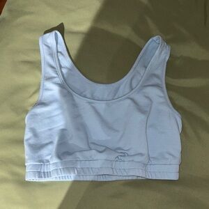 Light Blue Cropped Tank Top